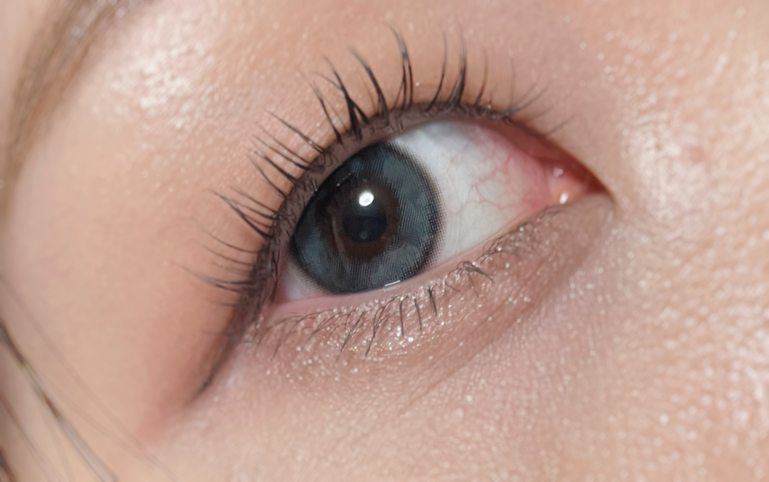 シェーディングライナー ソフトディープブラウン/ETUDE/リキッドアイライナーを使ったクチコミ（3枚目）