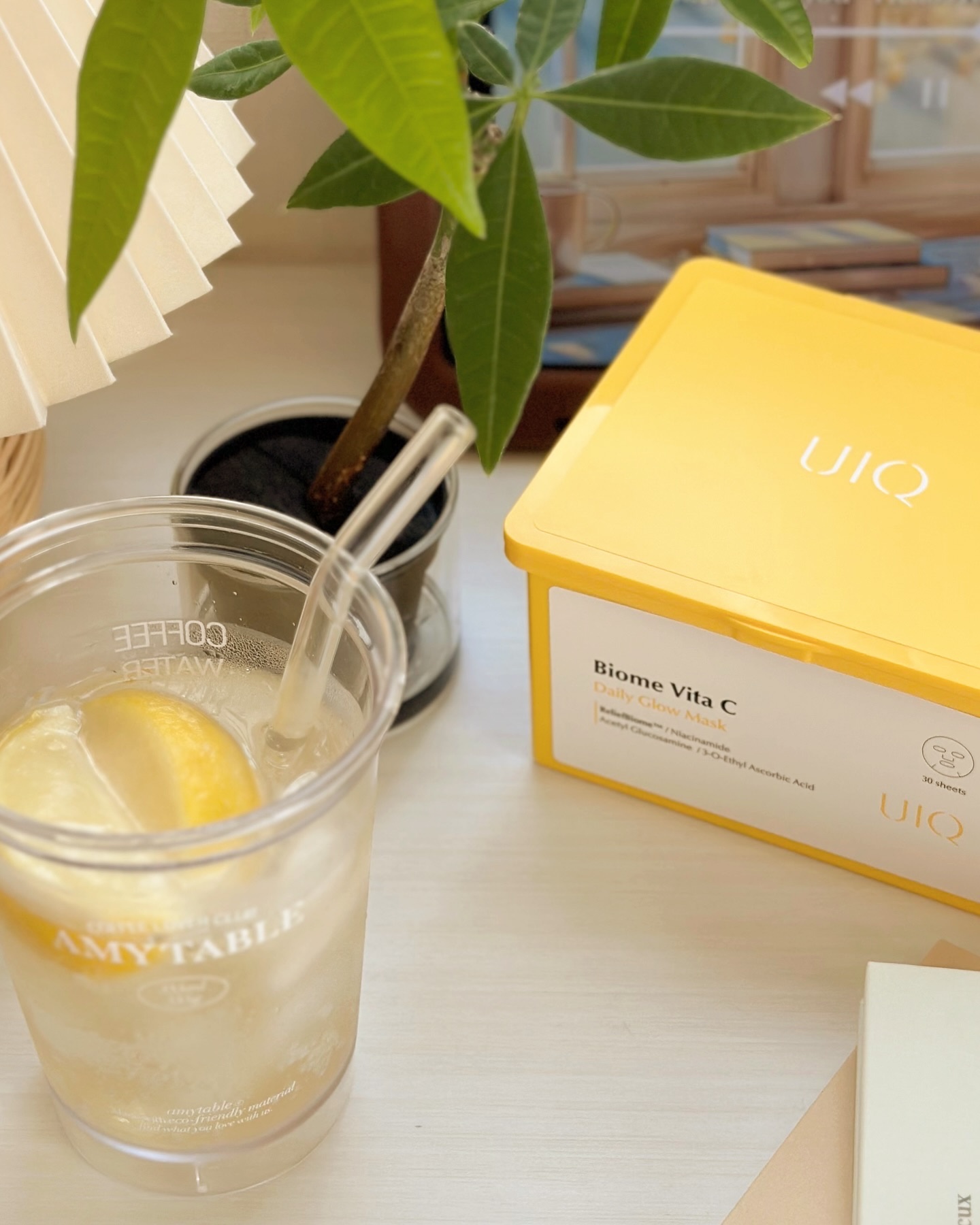 バイオームビタCグローデイリーシートマスク/UIQ/シートマスク・パックを使ったクチコミ（1枚目）