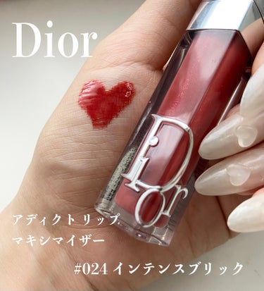 ディオール アディクト リップ マキシマイザー 024インテンス ブリック/Dior/リップグロスを使ったクチコミ（1枚目）