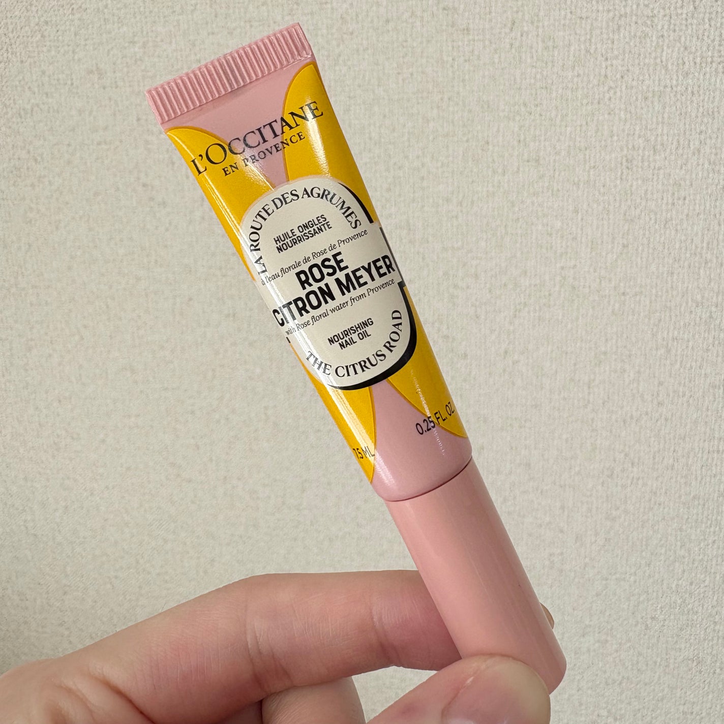 ローズシトロンメイヤー ネイルオイル /L'OCCITANE/ネイルオイル・トリートメントを使ったクチコミ(1枚目)