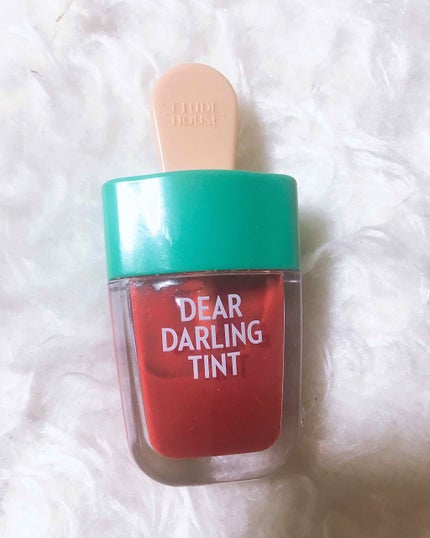 ディアダーリン ウォータージェルティント (アイスティント) RD307 スイカバー/ETUDE/口紅を使ったクチコミ(1枚目)