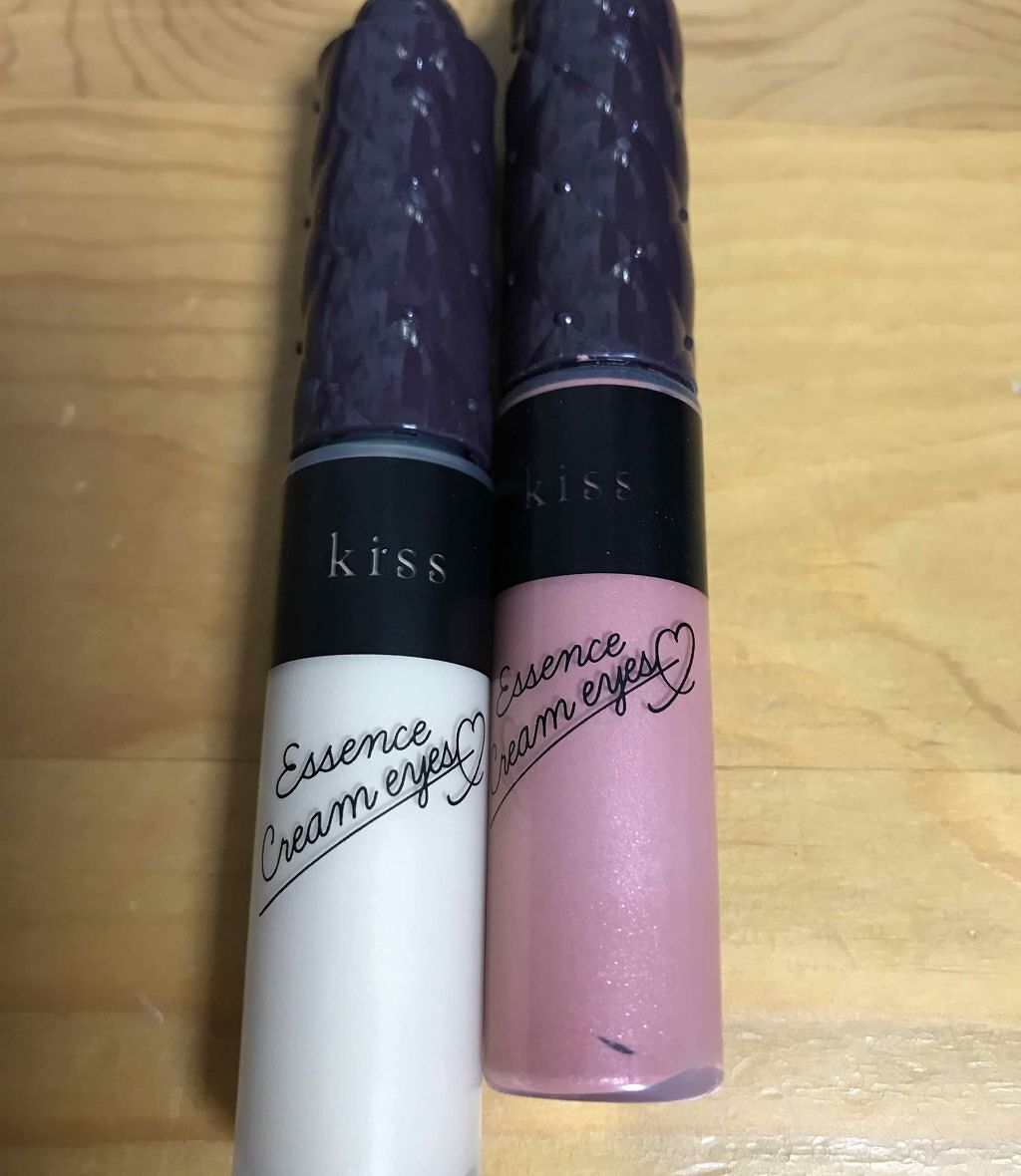 エッセンスクリームアイズ/KiSS/リキッドアイシャドウを使ったクチコミ（3枚目）