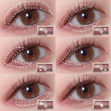 【旧品】パーフェクトスタイリストアイズ/キャンメイク/アイシャドウパレットを使ったクチコミ(2枚目)