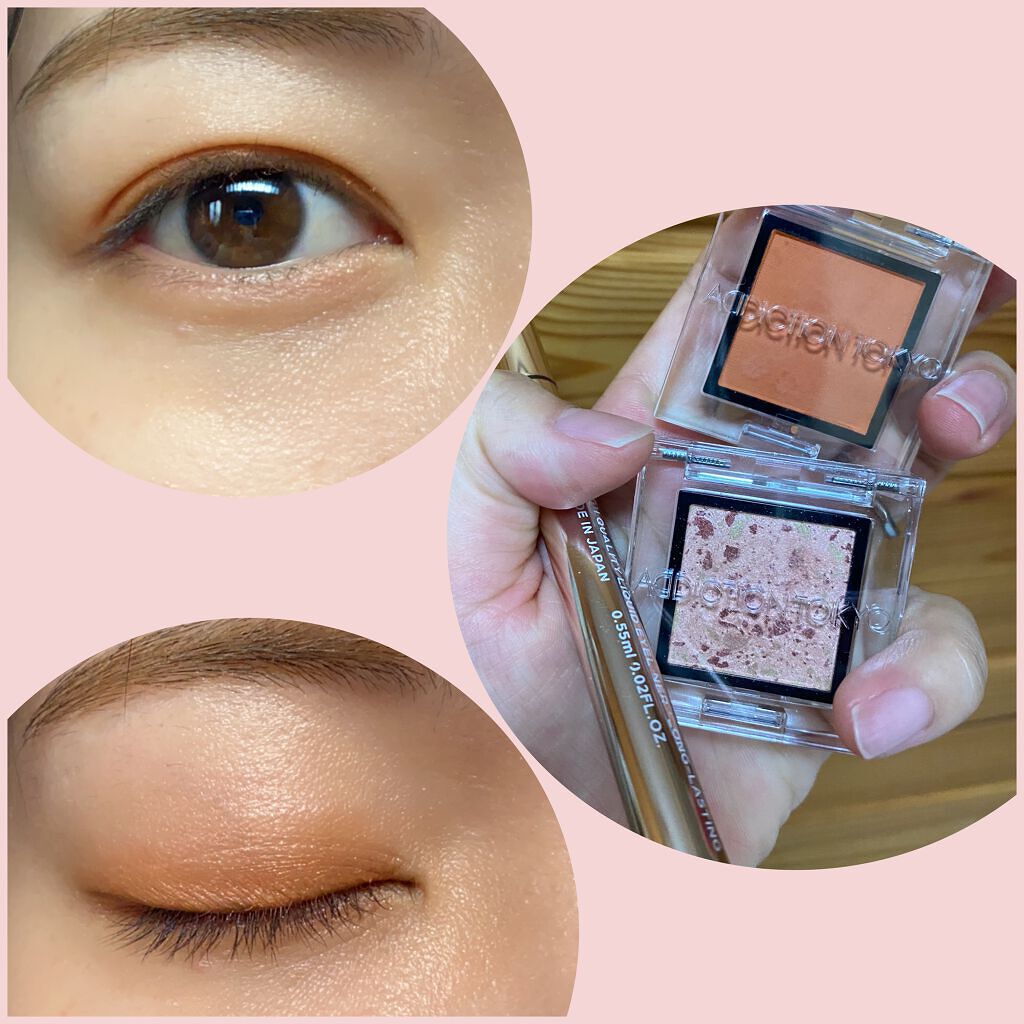 ザ アイシャドウ アンポリッシュ ジェム 103 Fire Agate/ADDICTION/単色アイシャドウを使ったクチコミ（1枚目）