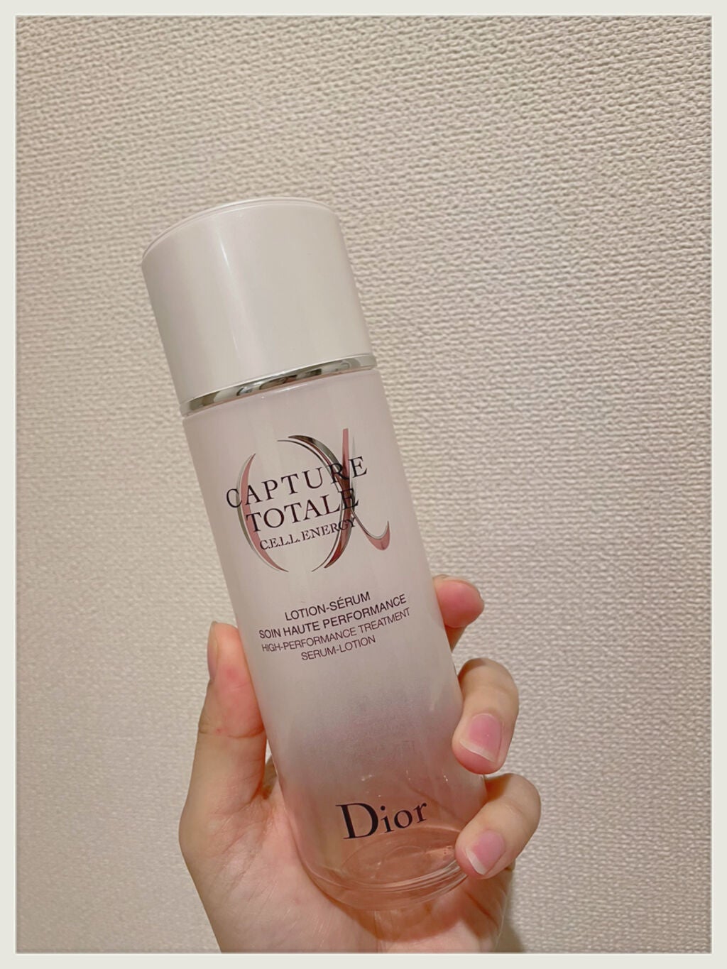 カプチュール トータル セル ENGY ローション/Dior/化粧水を使ったクチコミ(1枚目)