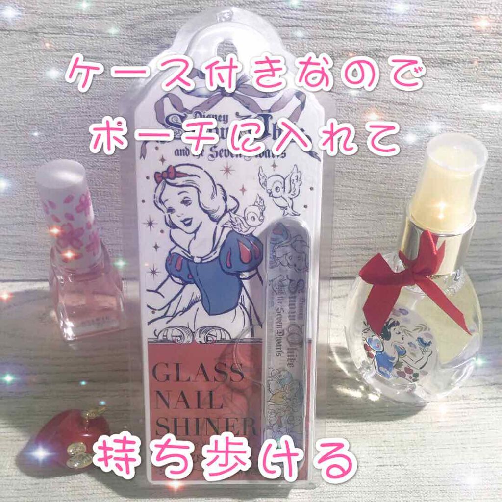 ディズニー ネイルシャイナー｜SHOBIDOの口コミ ????ガラスネイルシャイナー???? ケース付き1600円 by ☆NoNoRo☆(混合肌)  LIPS