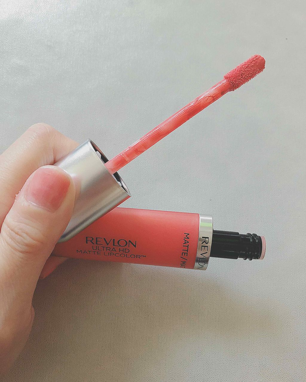 ウルトラ HD マット リップカラー/REVLON/口紅を使ったクチコミ（2枚目）