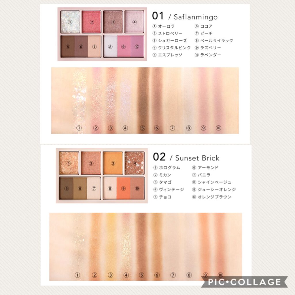 ラグトーマス・キット/RICAFROSH/アイシャドウパレットを使ったクチコミ（2枚目）