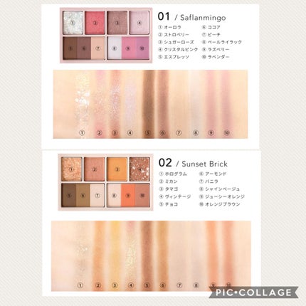 ラグトーマス・キット/RICAFROSH/アイシャドウパレットを使ったクチコミ(2枚目)