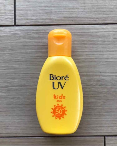 ビオレUV のびのびキッズミルク SPF50+/ビオレ/日焼け止め・UVケアを使ったクチコミ（1枚目）