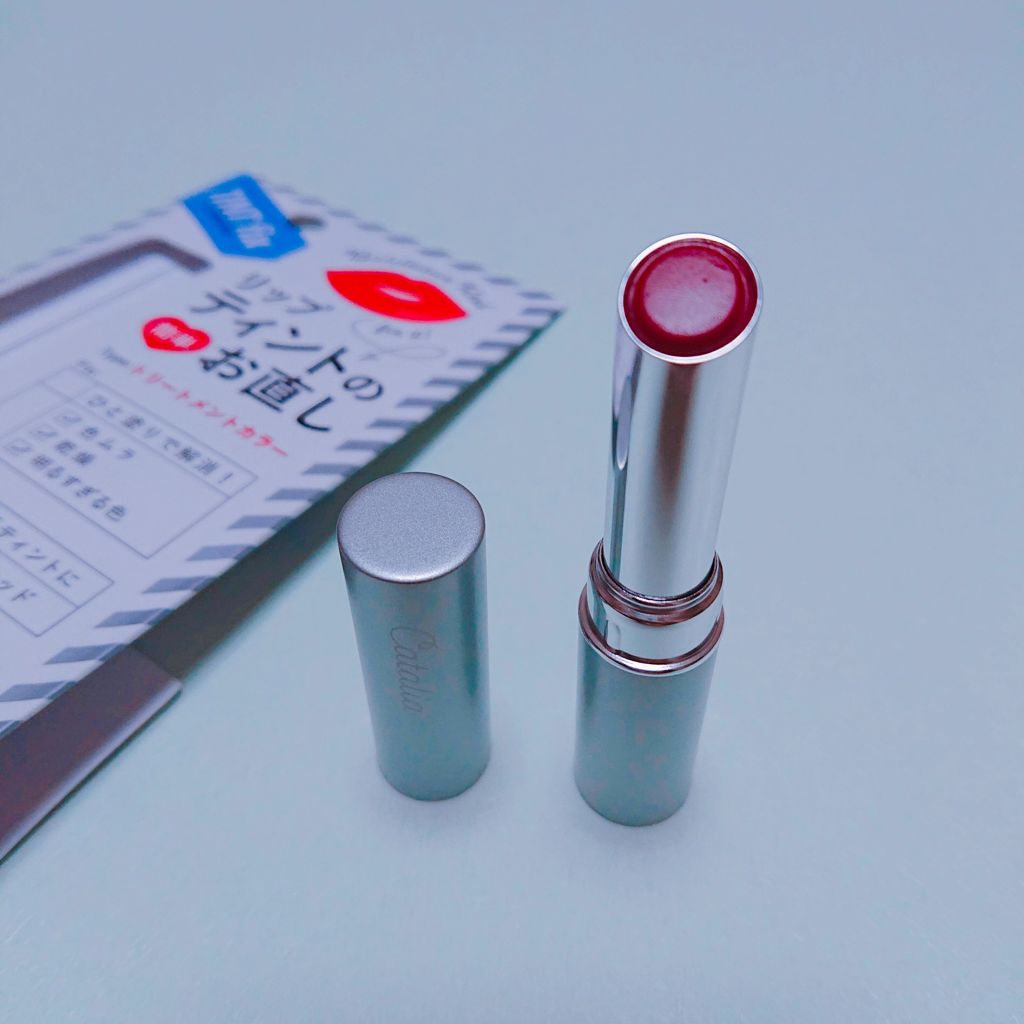 ティントお直しスティック/キャタリア/リップクリームを使ったクチコミ（1枚目）