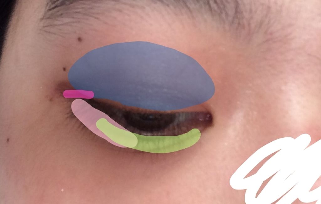 カンコレ リキッドアイライナー/DAISO/リキッドアイライナーを使ったクチコミ（3枚目）