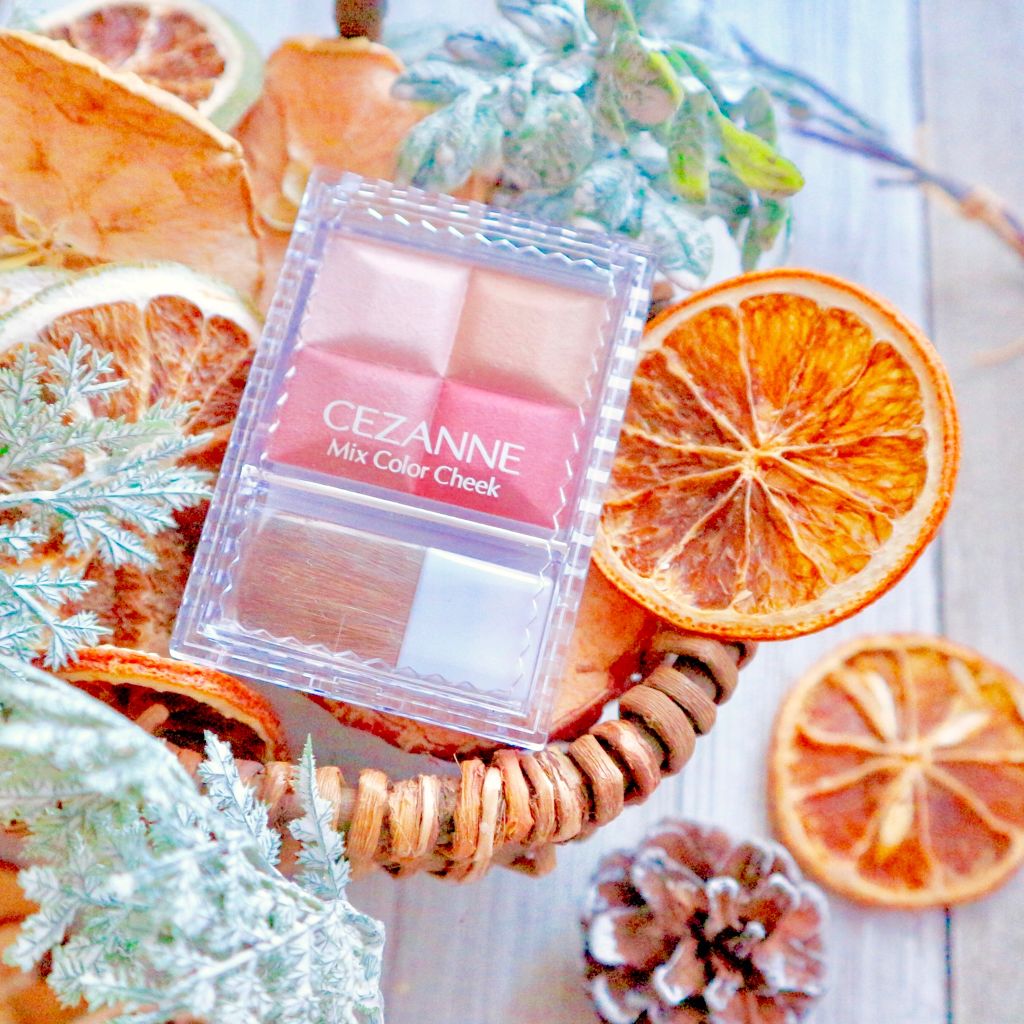 ミックスカラーチーク/CEZANNE/パウダーチークを使ったクチコミ(1枚目)
