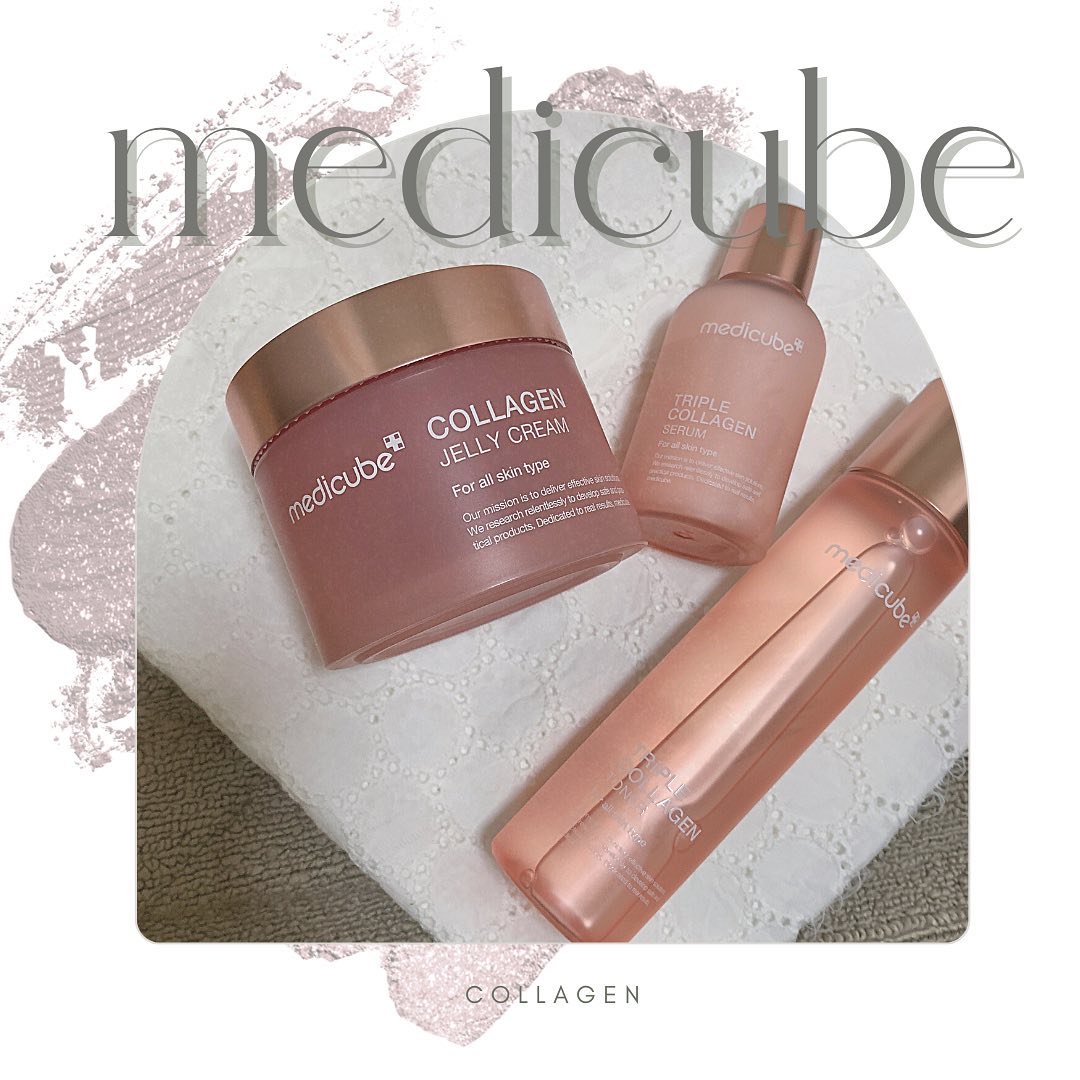 もち肌コラーゲンクリーム/MEDICUBE/フェイスクリームを使ったクチコミ（1枚目）