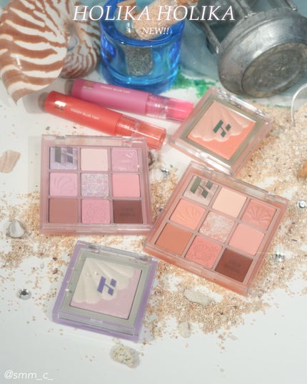 マイフェイブムードアイパレット 9カラー/HOLIKA HOLIKA/アイシャドウパレットを使ったクチコミ(1枚目)