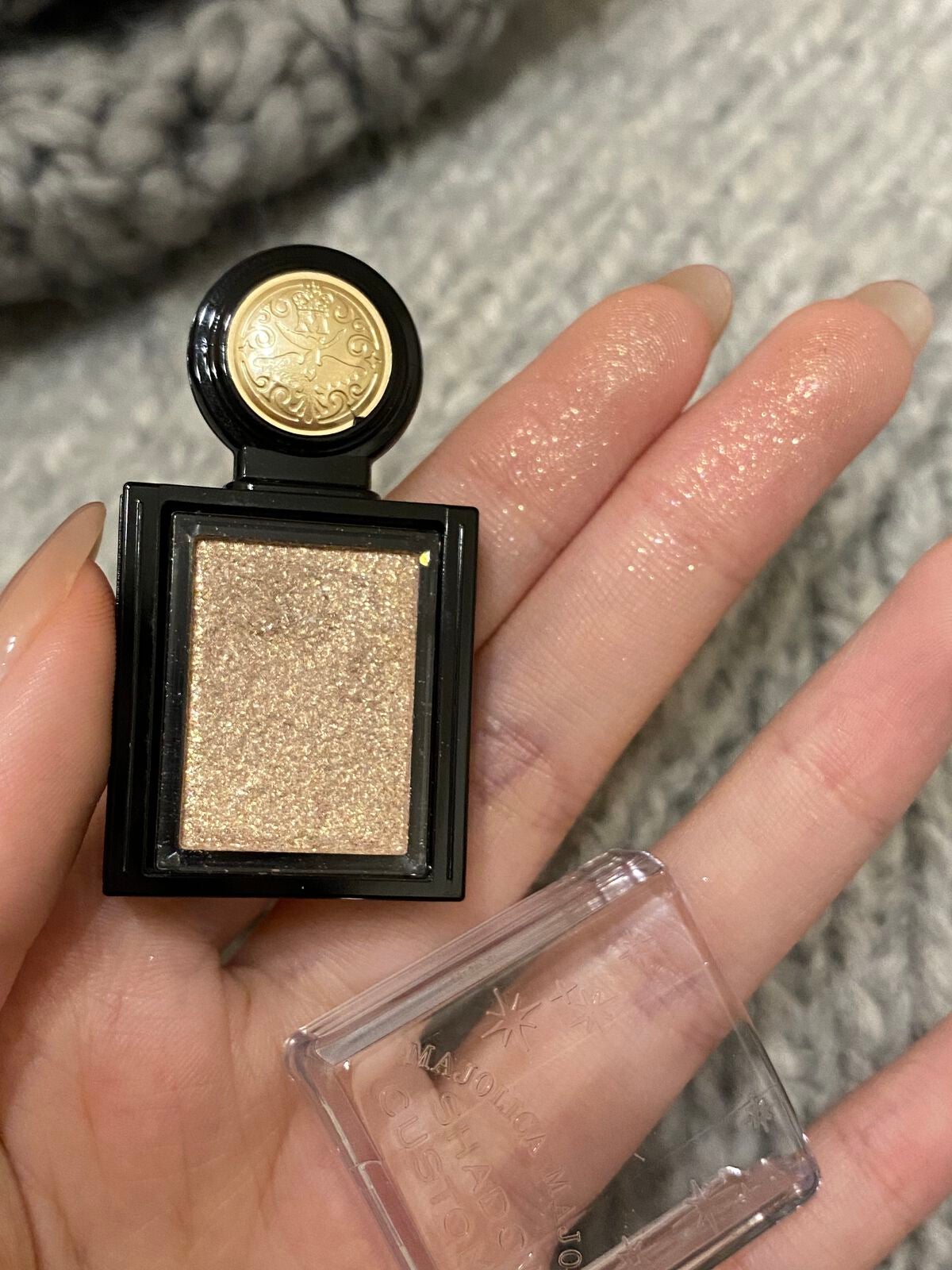 シャドーカスタマイズ (フローティング)/MAJOLICA MAJORCA/単色アイシャドウを使ったクチコミ(5枚目)