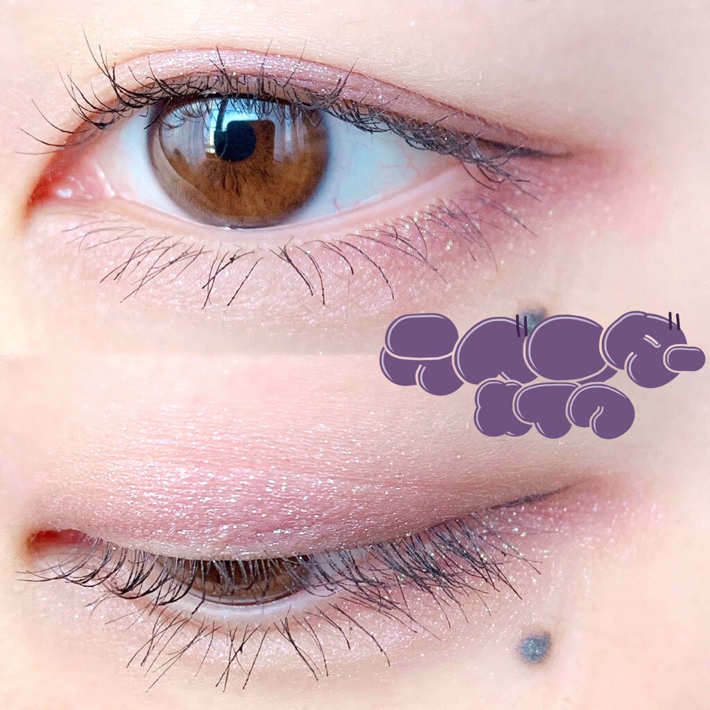 ジューシーピュアアイズ/キャンメイク/アイシャドウパレットを使ったクチコミ(1枚目)