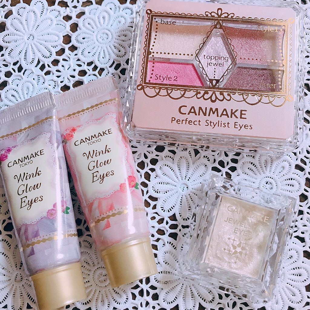 ジュエルスターアイズ/キャンメイク/ジェル・クリームアイシャドウを使ったクチコミ（1枚目）