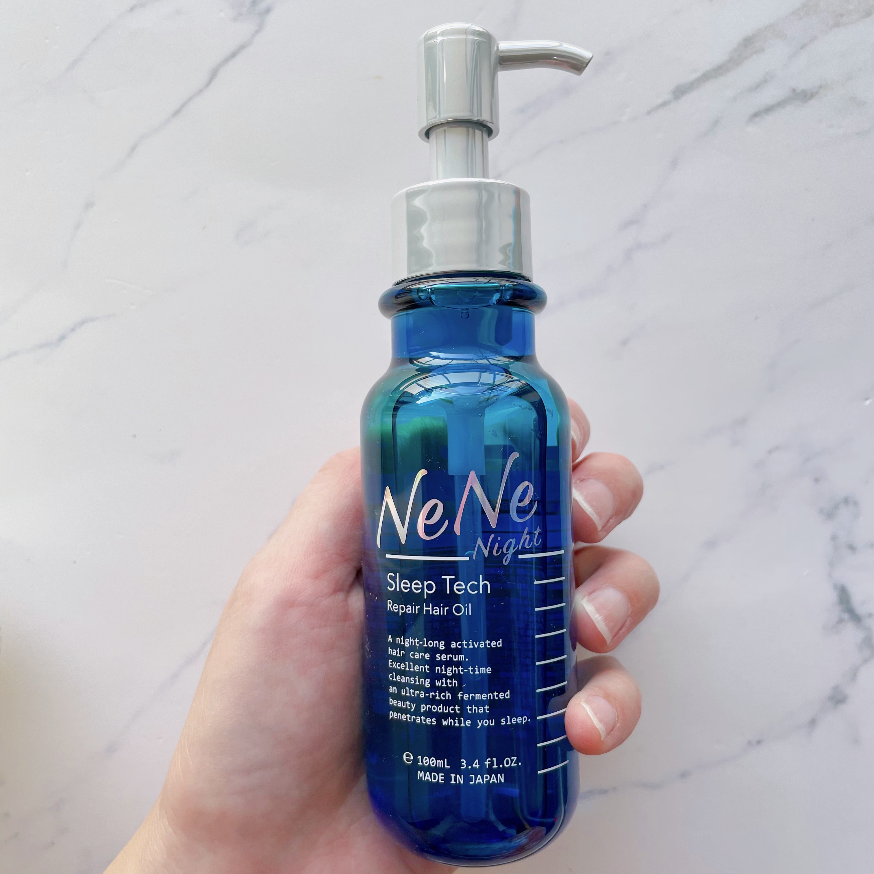 スリープテック リペア ヘアオイル/NeNe Night/ヘアオイルを使ったクチコミ（3枚目）