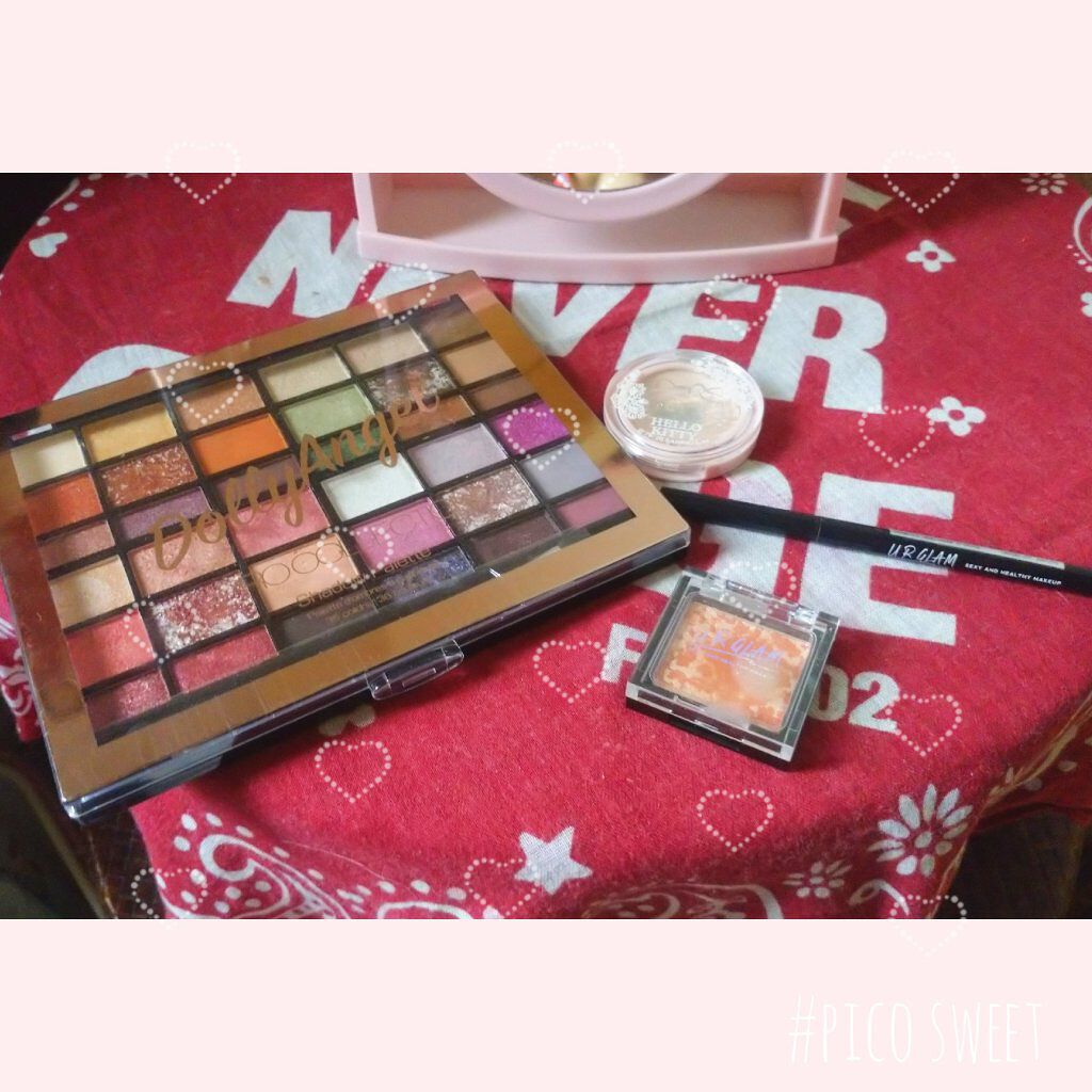 グロウチーク＆ハイライター/Dolly Angel/パウダーハイライトを使ったクチコミ（3枚目）