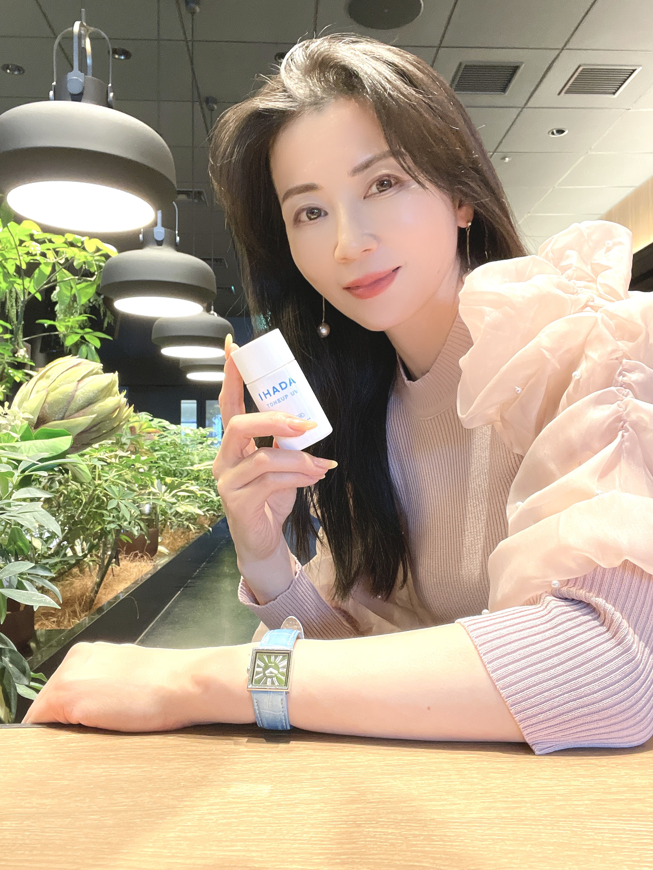 薬用フェイスプロテクトUV ミルク/IHADA/日焼け止めミルクを使ったクチコミ（1枚目）