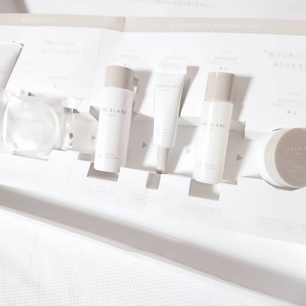 JADEBLANCトライアルセット/JADE BLANC(ジェイドブラン)/トライアルキットを使ったクチコミ（2枚目）