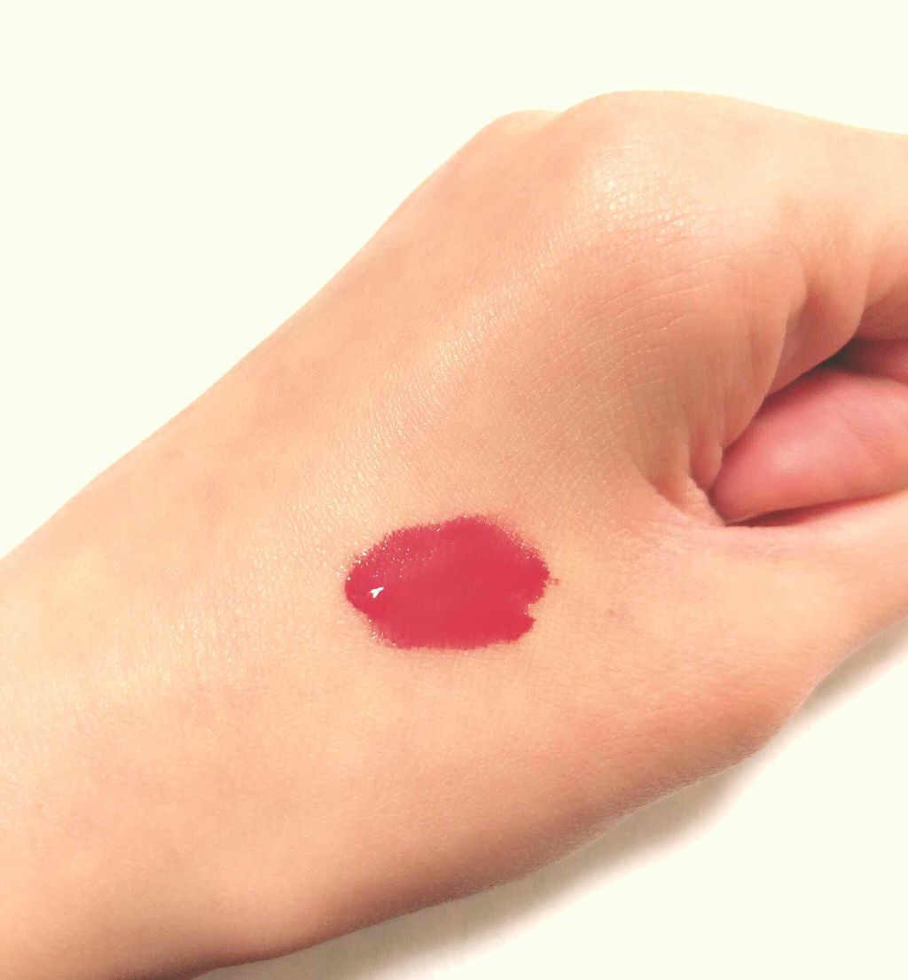 リップティントマット 01 コーラル/キャンメイク/リップグロスを使ったクチコミ（2枚目）