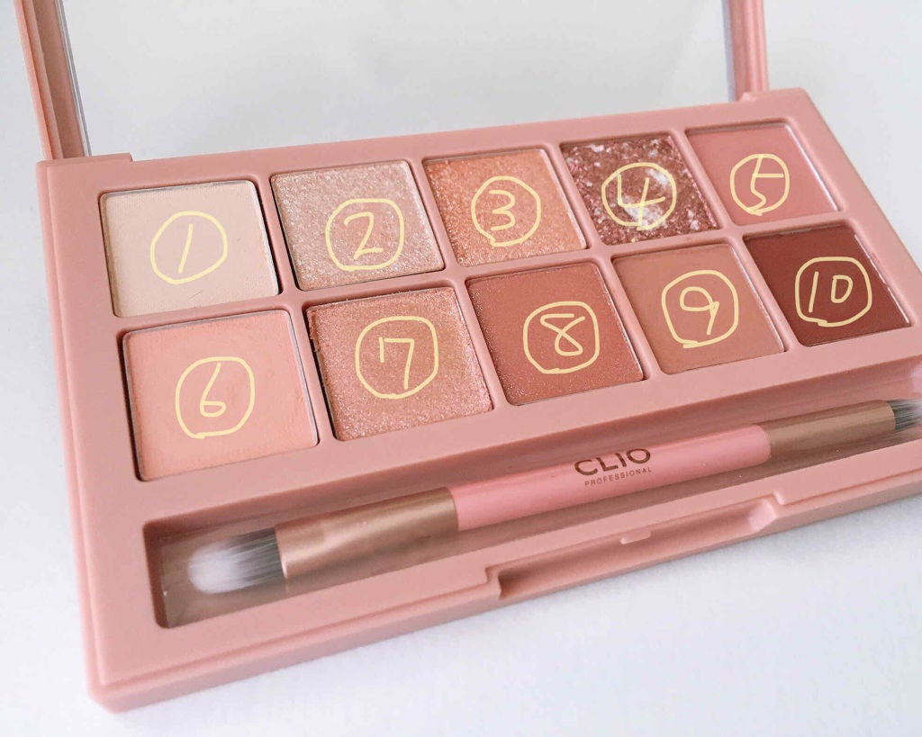プロ アイ パレット/CLIO/アイシャドウパレットを使ったクチコミ(3枚目)