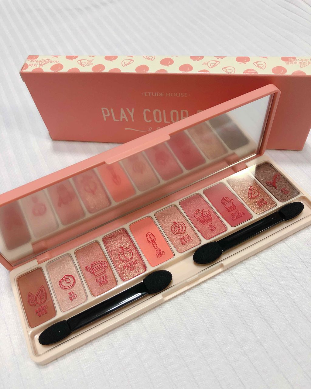 プレイカラー アイシャドウ/ETUDE/アイシャドウパレットを使ったクチコミ(2枚目)