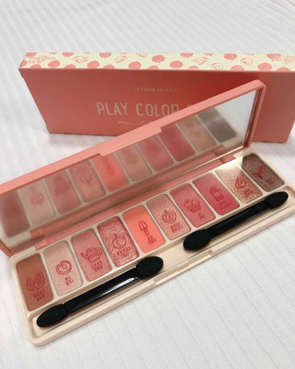 プレイカラー アイシャドウ/ETUDE/アイシャドウパレットを使ったクチコミ(2枚目)