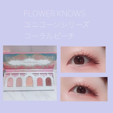 ユニコーンシリーズ アイシャドウパレット/FlowerKnows/アイシャドウパレットを使ったクチコミ（1枚目）