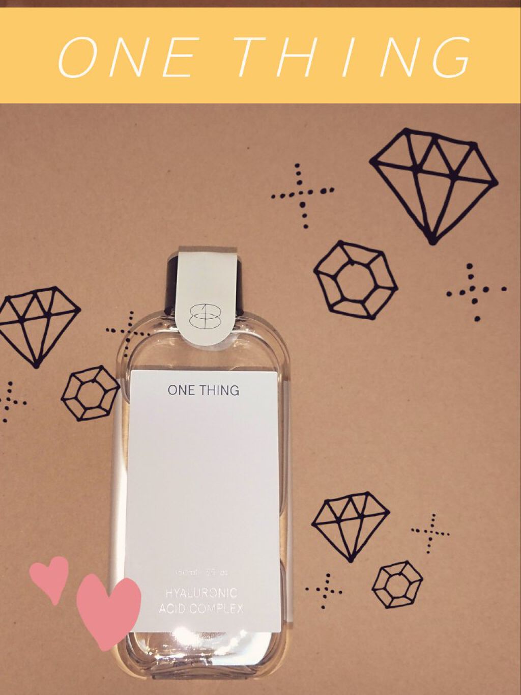 ヒアルロン酸化粧水/ONE THING/化粧水を使ったクチコミ（1枚目）