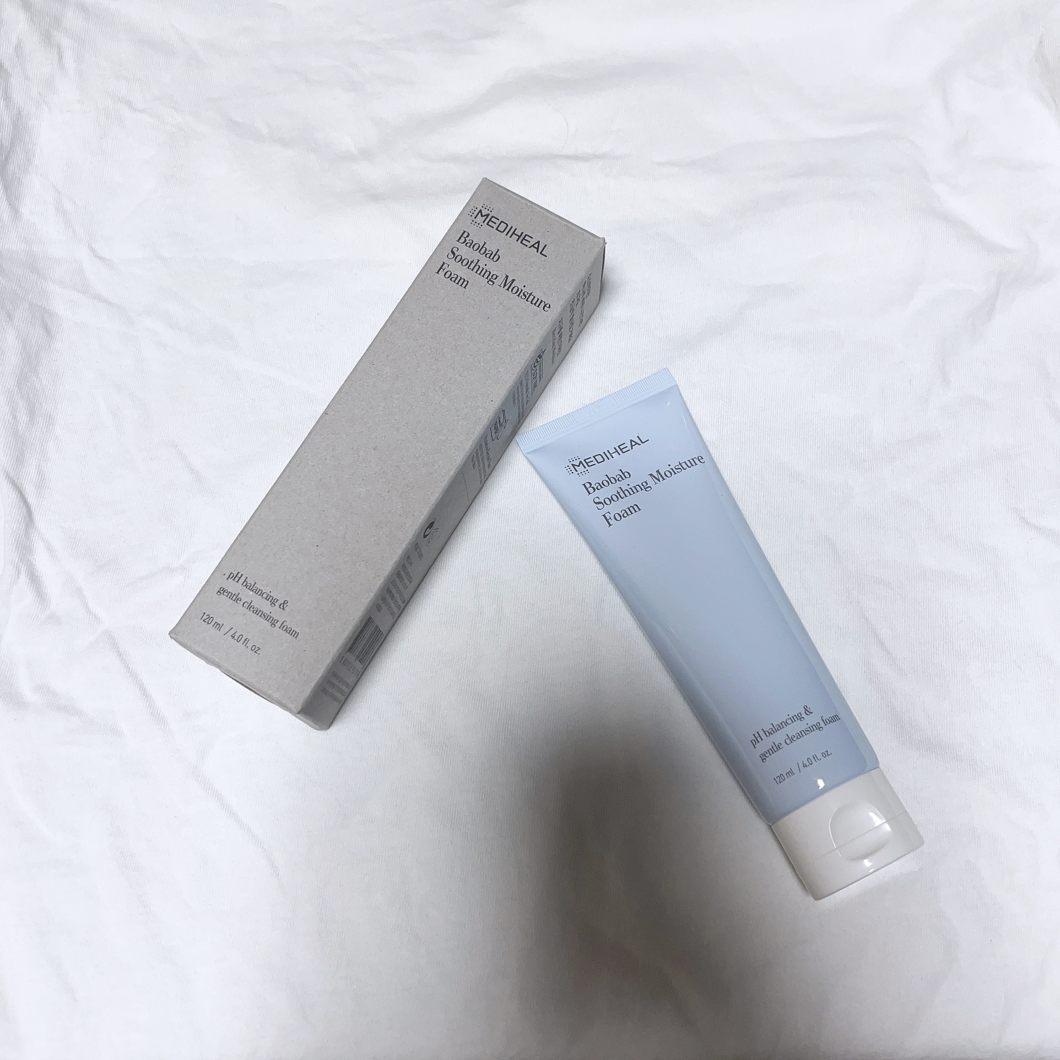 バオバブスージングモイスチャーフォームクレンザー/MEDIHEAL/洗顔フォームを使ったクチコミ（1枚目）