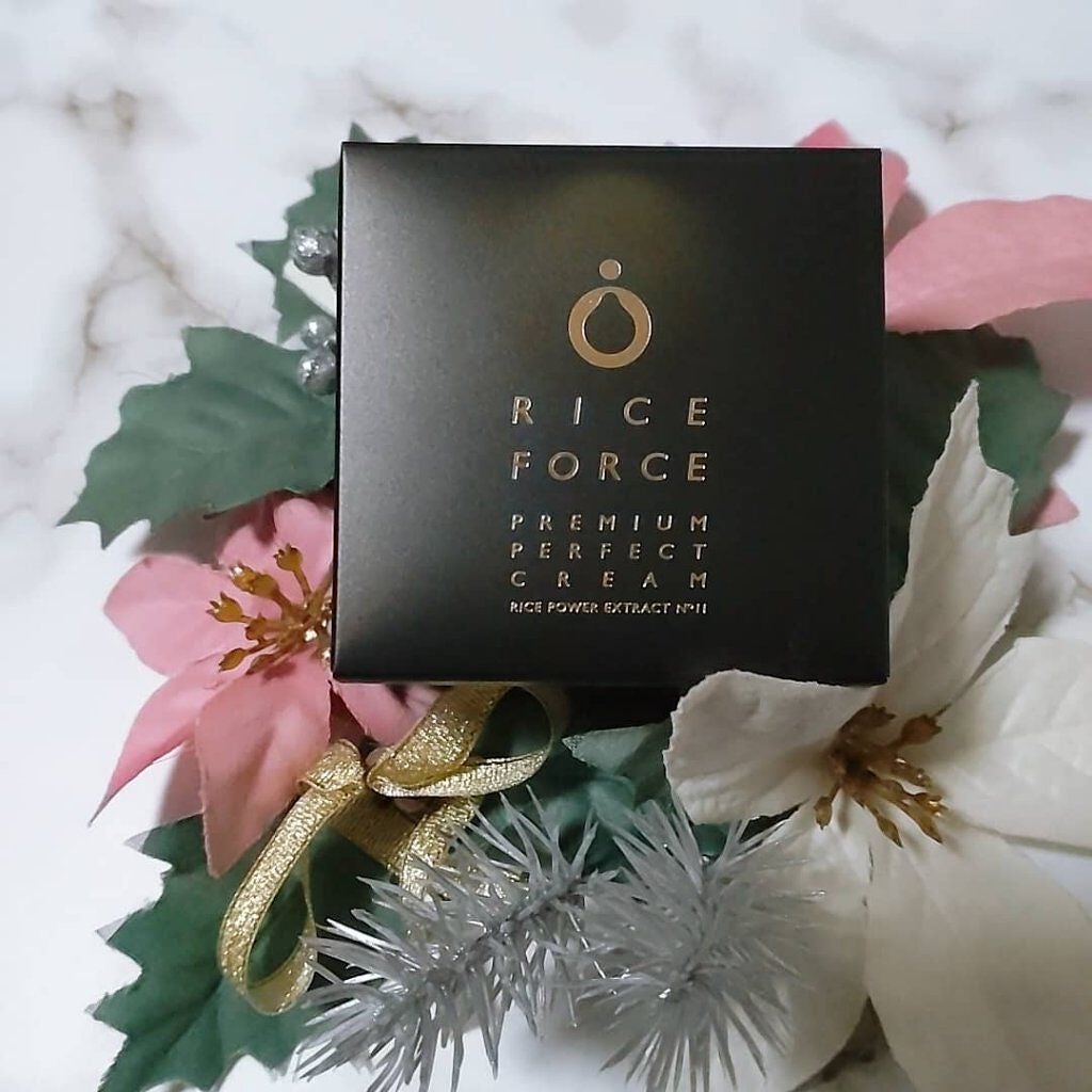 プレミアムパーフェクトクリーム/ライスフォース/フェイスクリームを使ったクチコミ(2枚目)