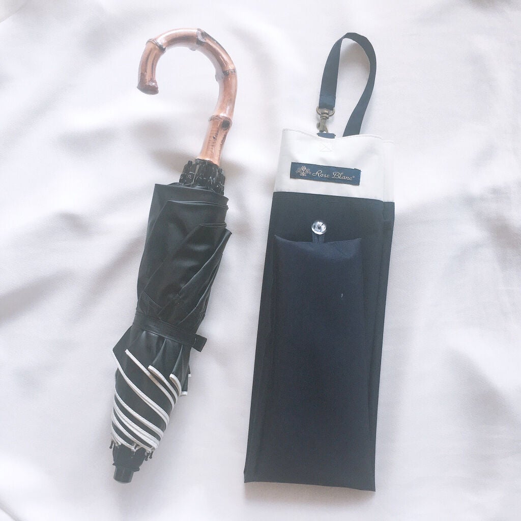 100%完全遮光 日傘/Rose Blanc/日傘を使ったクチコミ(2枚目)