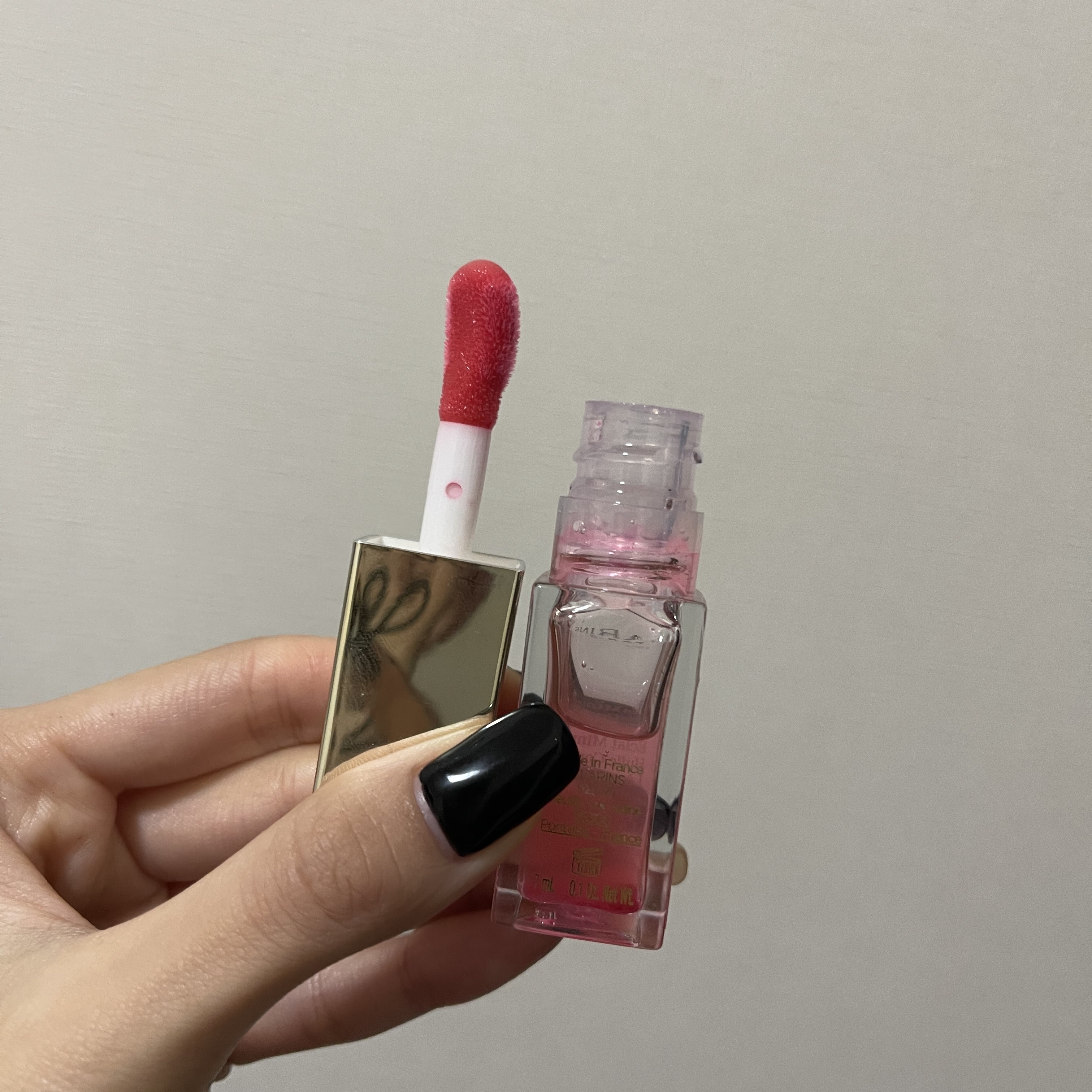 リップコンフォートオイル 04 ピタヤ/CLARINS/リップグロスを使ったクチコミ（3枚目）