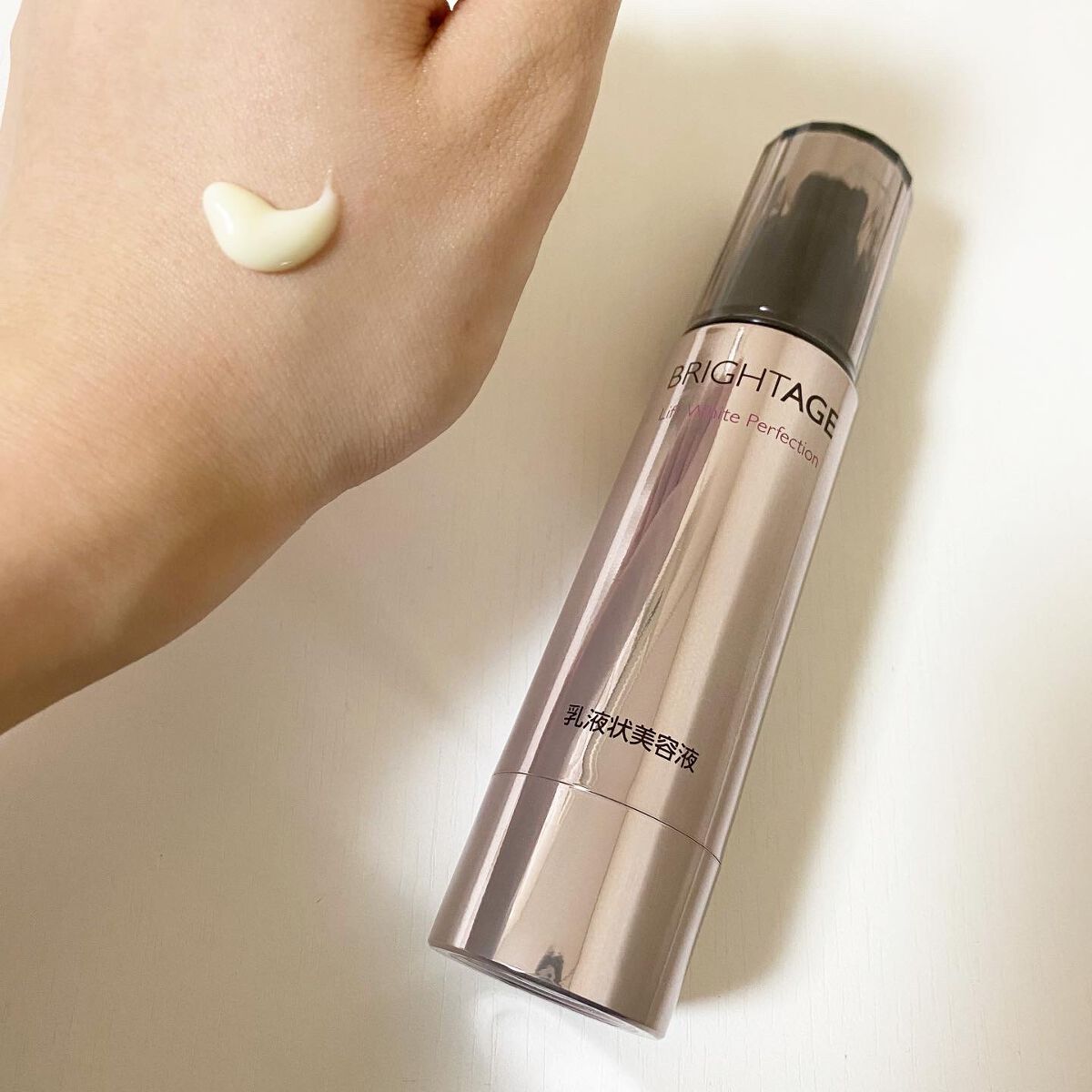 リフトホワイト パーフェクション/BRIGHTAGE/美容液を使ったクチコミ(4枚目)