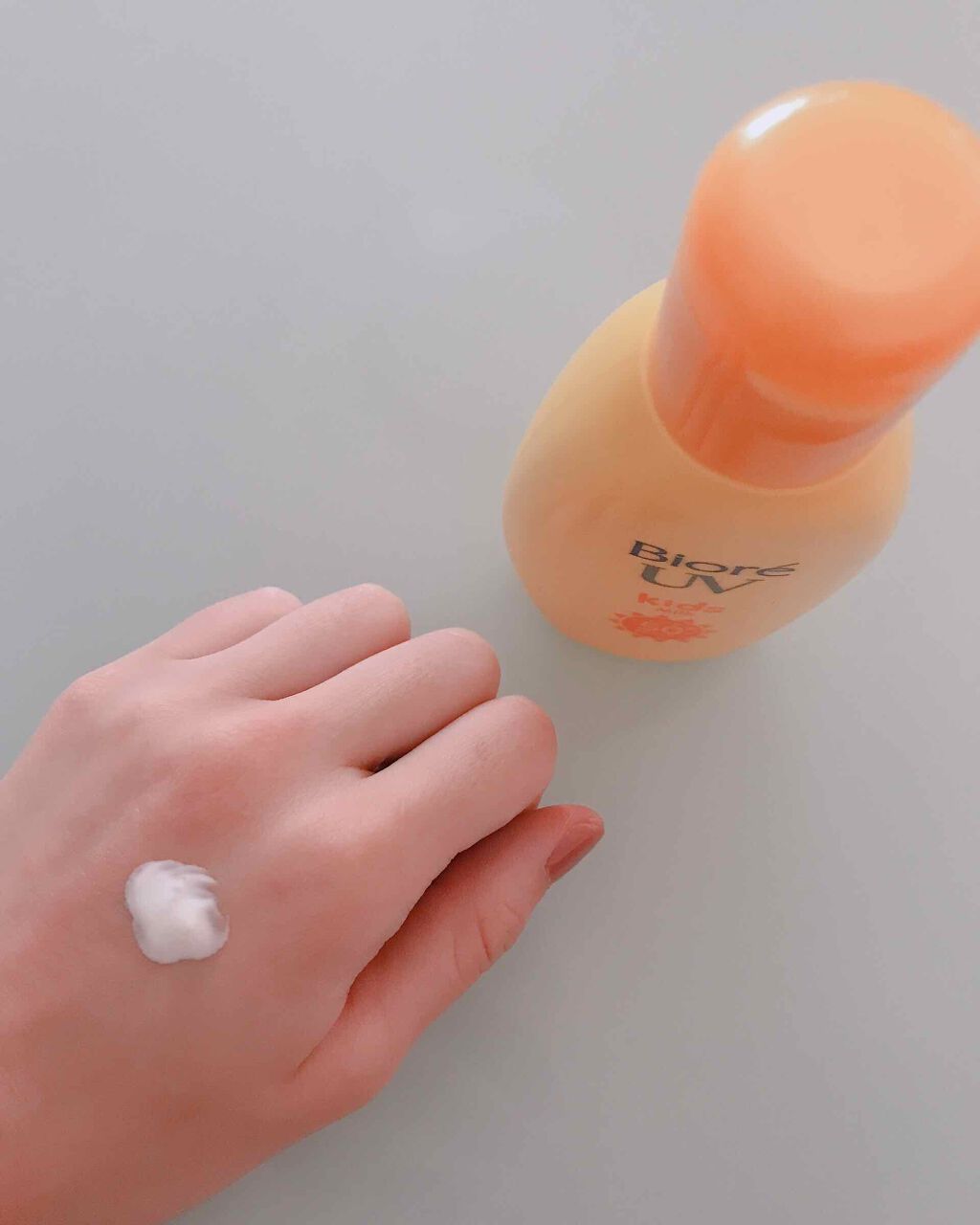 ビオレUV のびのびキッズミルク SPF50+/ビオレ/日焼け止めミルクを使ったクチコミ(2枚目)