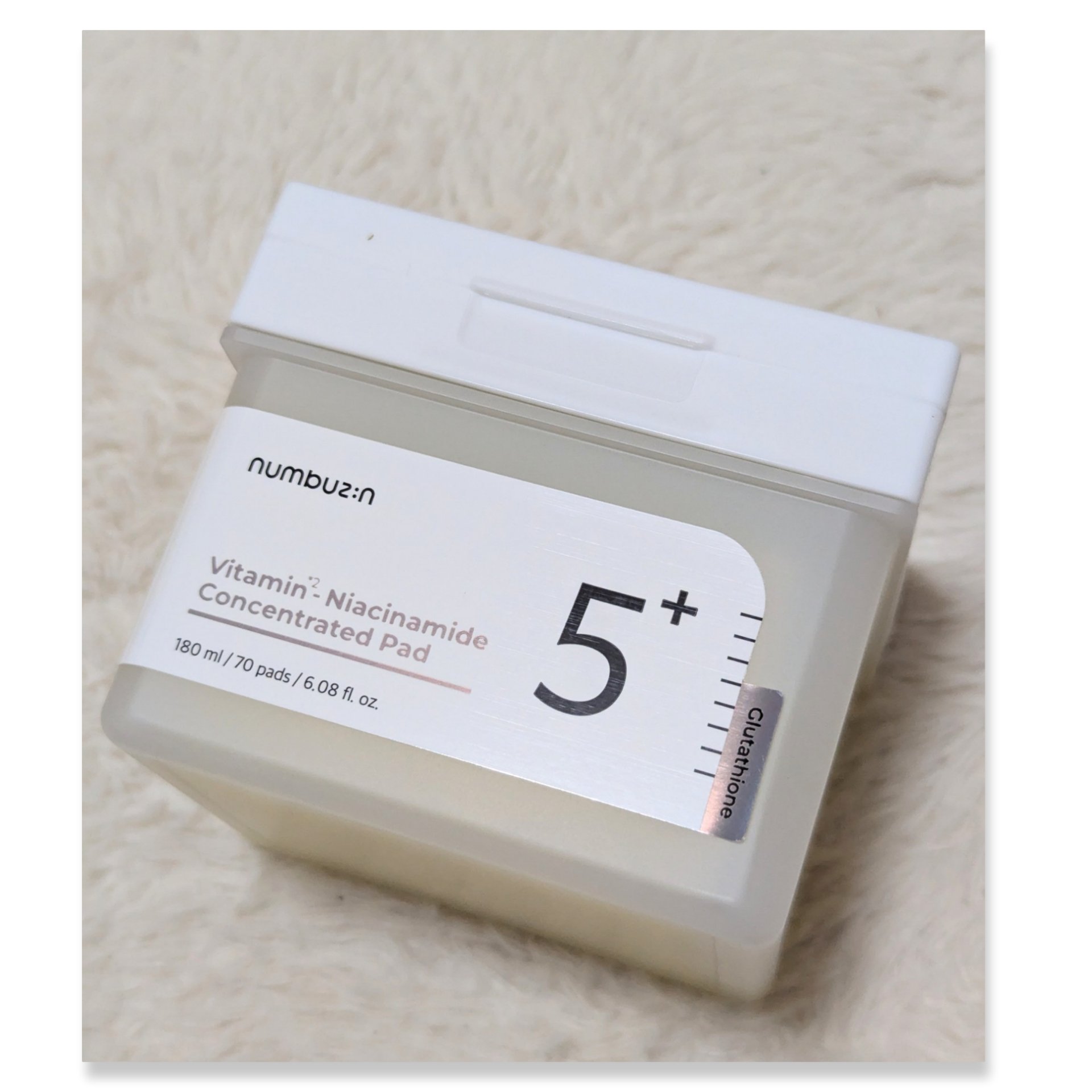 5番 白玉グルタチオンＣ美容液/numbuzin/美容液を使ったクチコミ（3枚目）