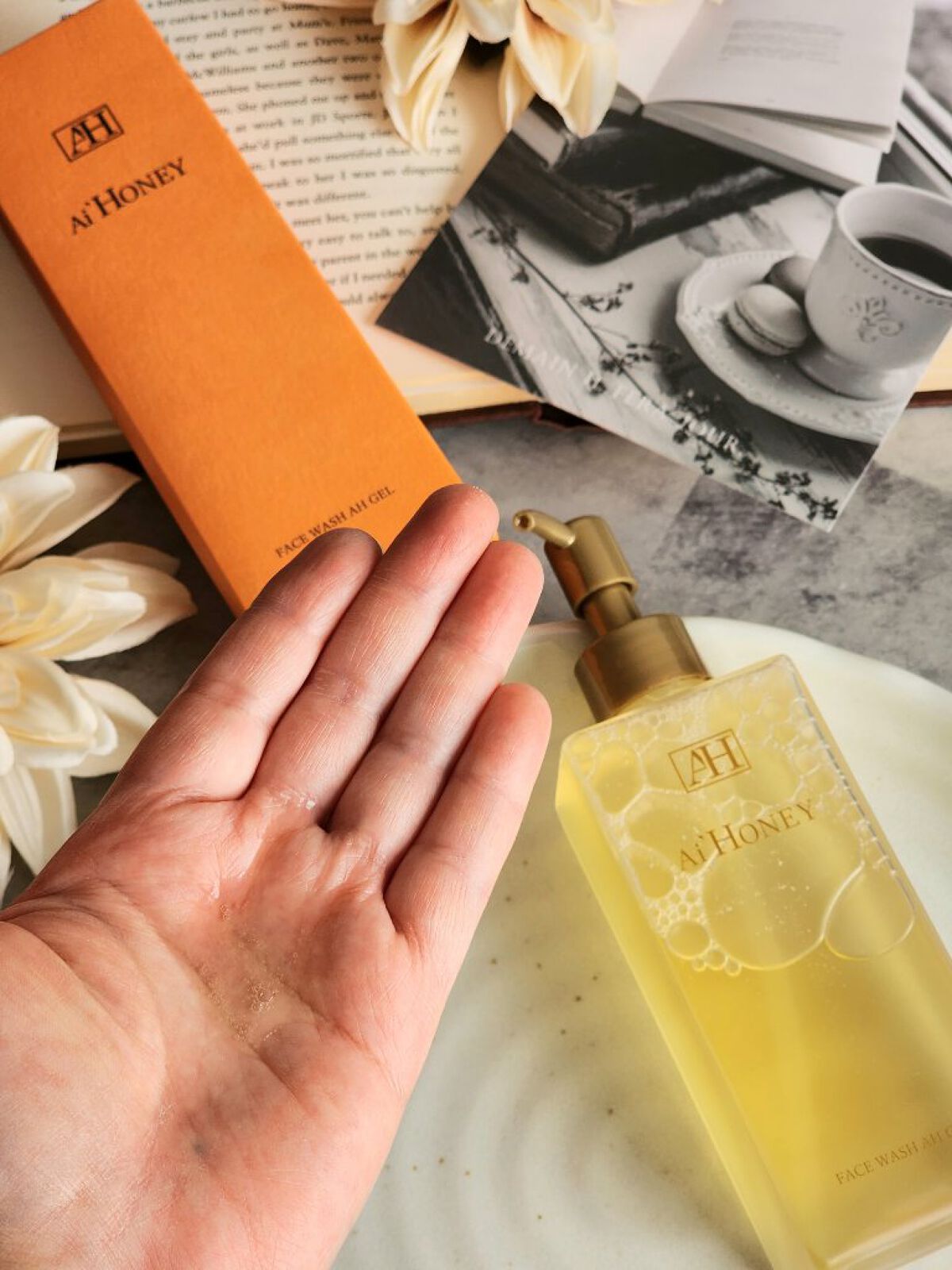 はちみつスキンケア FACE WASH AH GEL/AI HONEY /洗顔フォームを使ったクチコミ（2枚目）