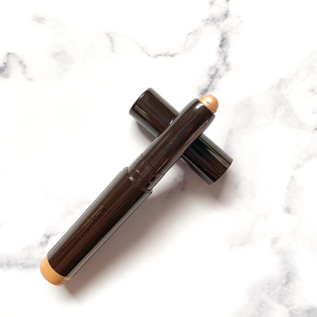 キャビアスティック アイカラー 09 Rosegold（ミニ）/ローラ メルシエ/スティックアイシャドウを使ったクチコミ（2枚目）