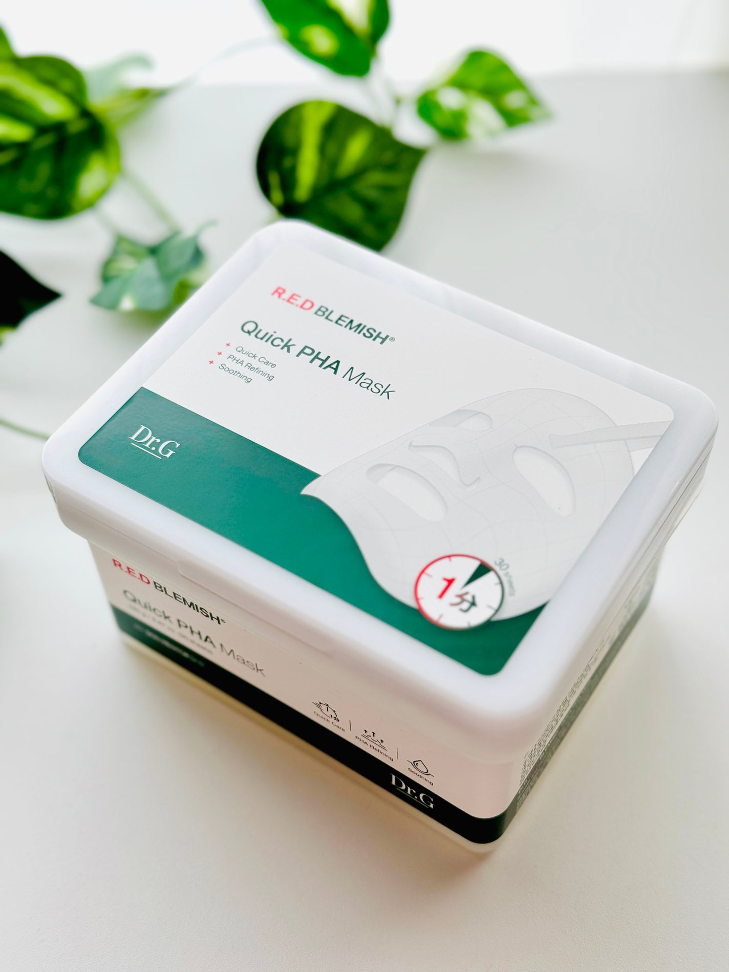 レッドブレミッシュクイックPHAシートマスク/Dr.G/シートマスク・パックを使ったクチコミ(1枚目)