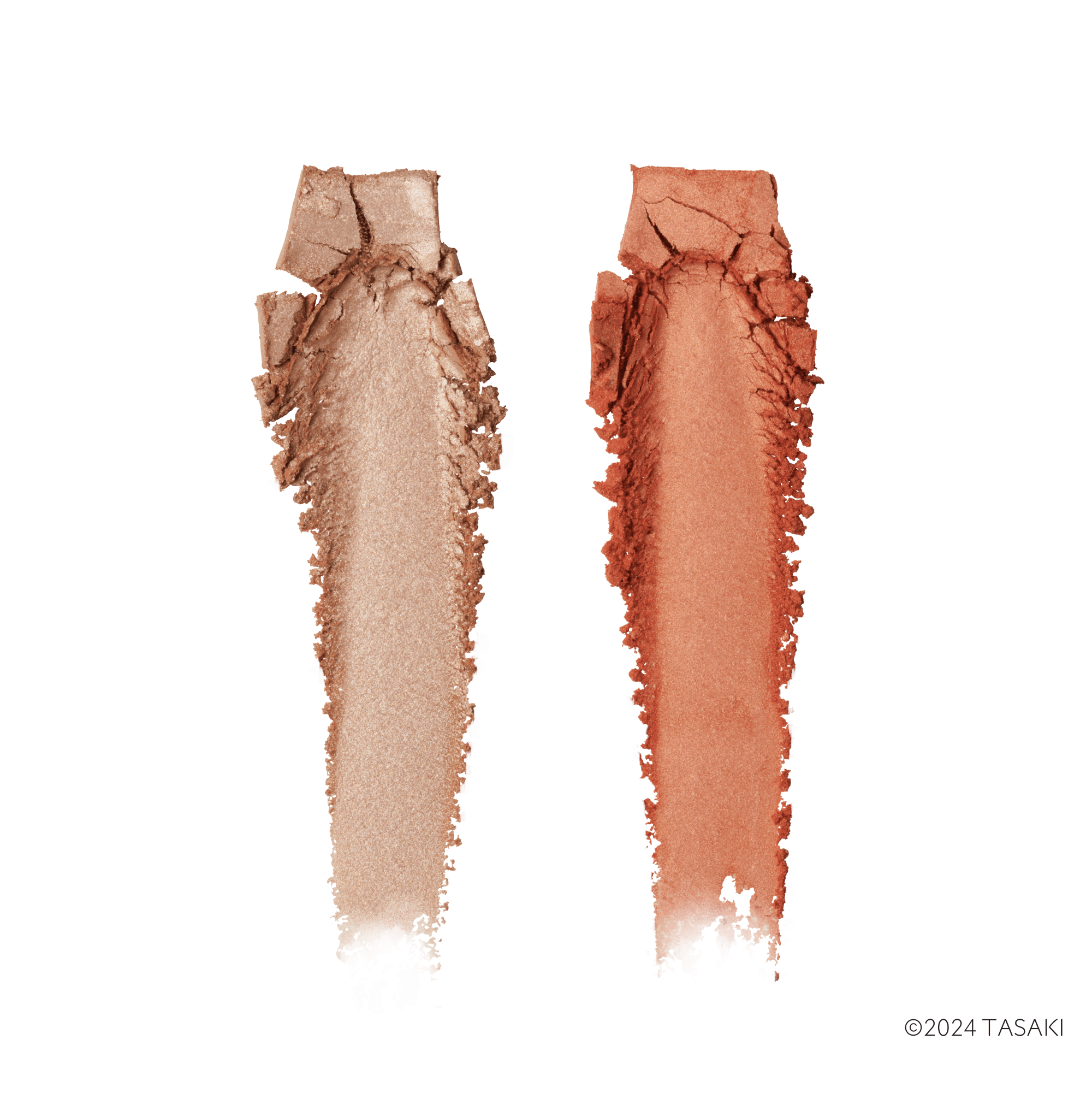 ナクレハイライターブラッシュデュオパレット パーリー イエロー ゴールド