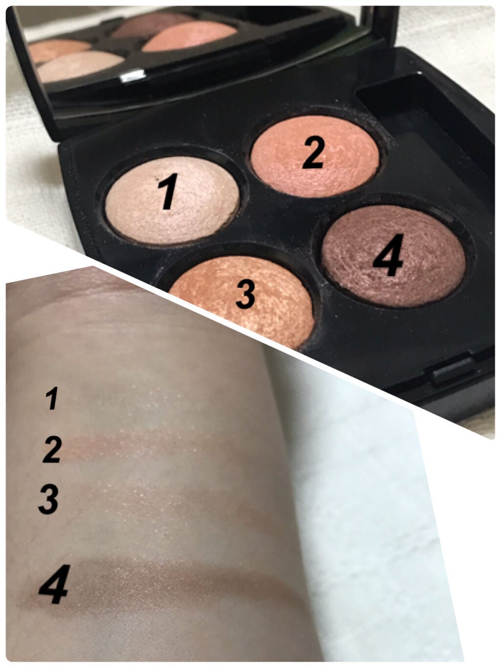 レ キャトル オンブル/CHANEL/アイシャドウパレットを使ったクチコミ(2枚目)