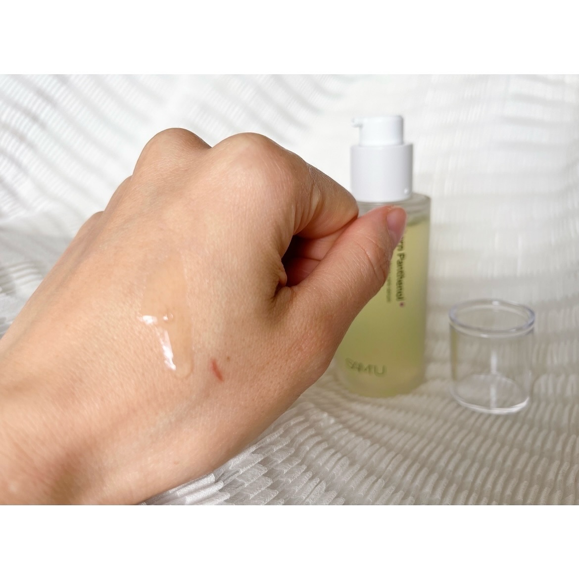 ボーンパンテノールトゥートゥーセラム/SAM'U/美容液を使ったクチコミ（2枚目）