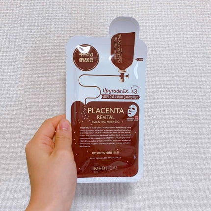プラセンタ リバイタルエッセンシャルマスクEX/MEDIHEAL/シートマスク・パックを使ったクチコミ(1枚目)