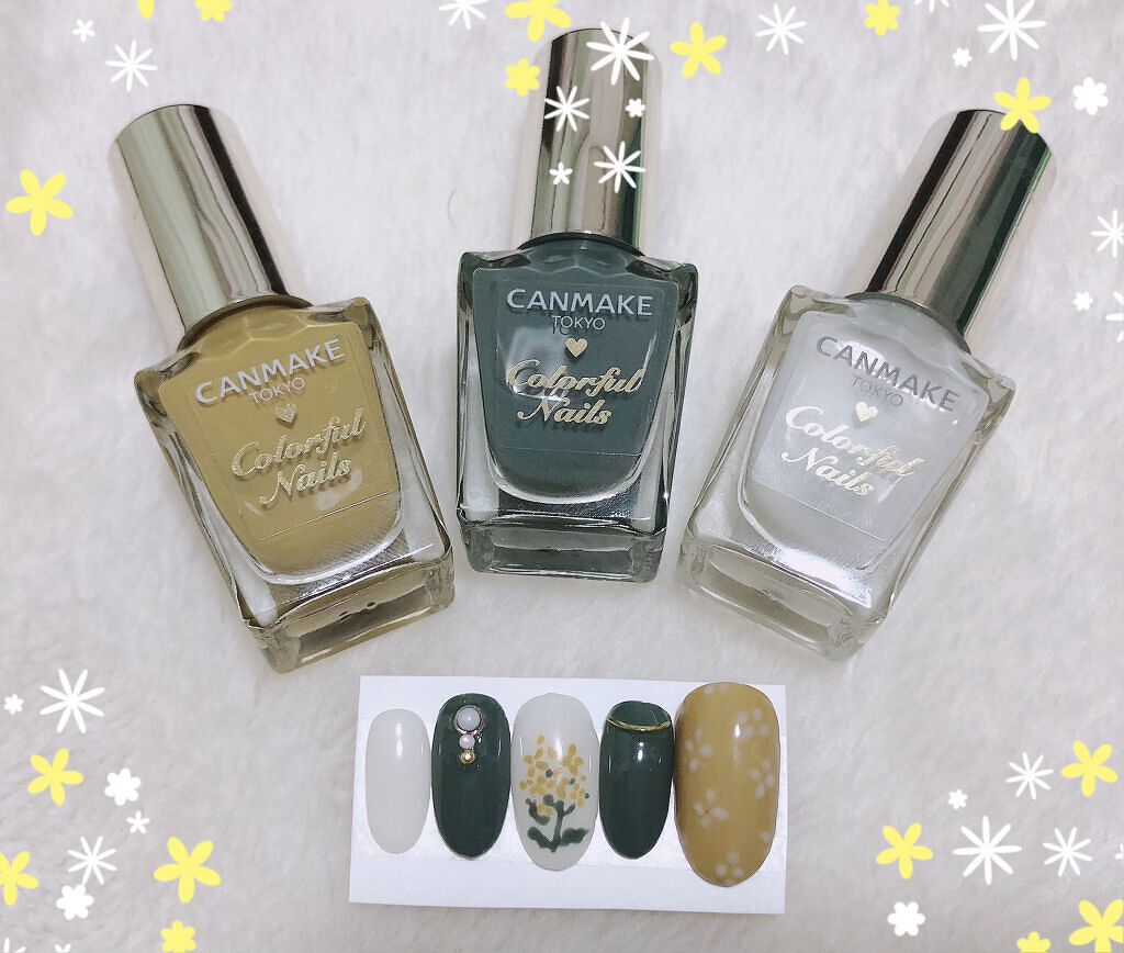 カラフルネイルズ/キャンメイク/マニキュアを使ったクチコミ（2枚目）
