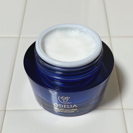 リンクル&ホワイト オールインワンクリーム/ODELIA/オールインワン化粧品を使ったクチコミ(2枚目)