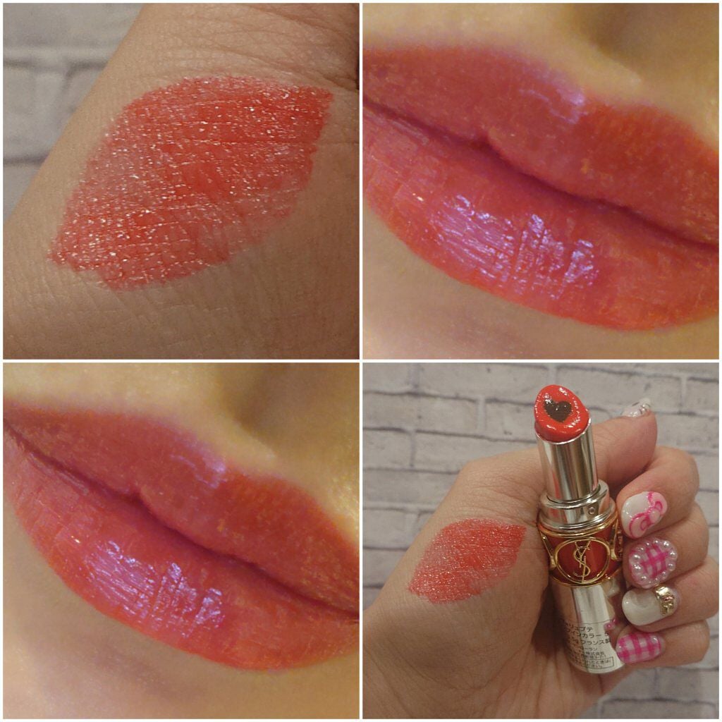 ヴォリュプテ プランプインカラー/YVES SAINT LAURENT BEAUTE/口紅を使ったクチコミ(1枚目)