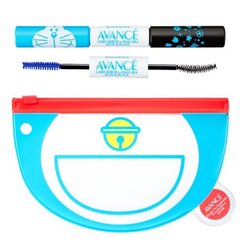 ラッシュセラムインマスカラ ドラえもん ブラック&ブルー